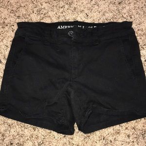 American Eagle black shorts